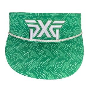New Era Green PXG Cactus Visor with White Rope Trim